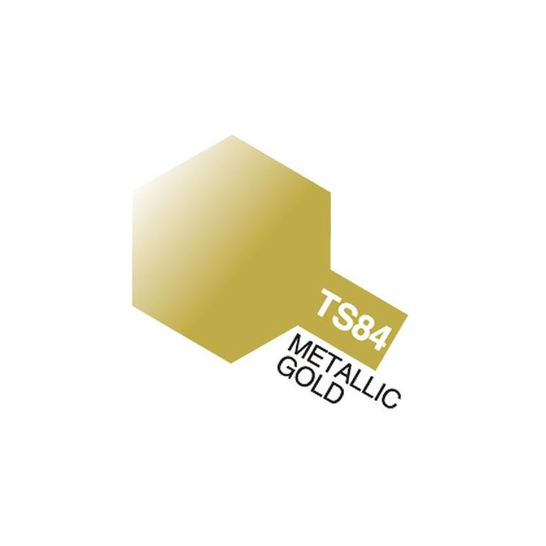 TS-84 Metallic Gold, spray 100 ml - Tamiya